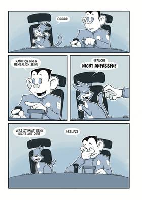 Read Commander Simian & Miss Matilda  1 Page 10 in German