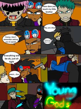 Read Young Gods  4 Page 2 in English