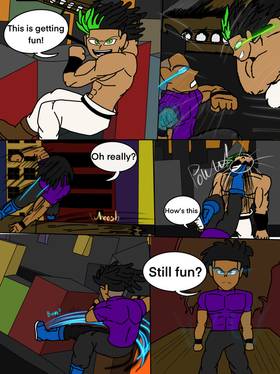 Read Young Gods  4 Page 8 in English