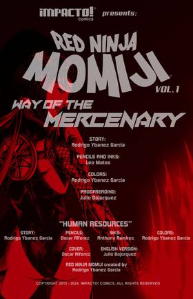 Read RED NINJA MOMIJI  1 Page 2 in English