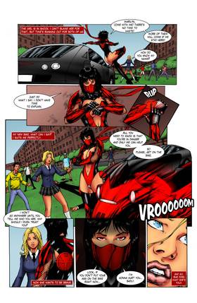 Read RED NINJA MOMIJI  1 Page 6 in English