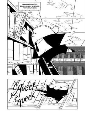 Read CHICKADEE FROWNBROW: LIBRAVENGER  1 Page 1 in English