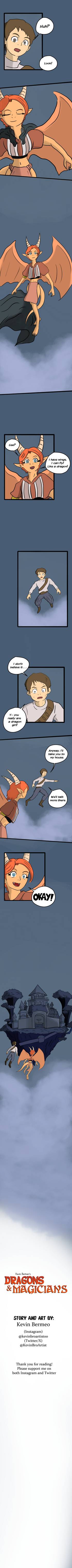 Read Dragons & Magicians  5 Page 4 in English