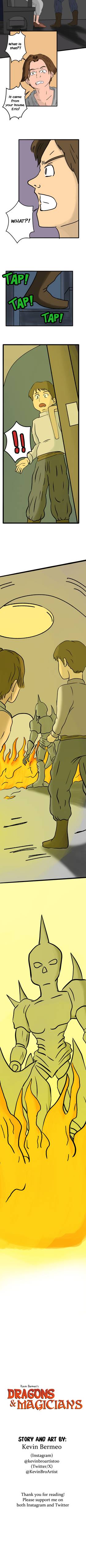 Read Dragons & Magicians  7 Page 3 in English
