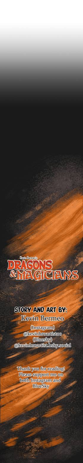 Read Dragons & Magicians  18 Page 8 in English