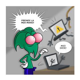 Read Just a Cartoon - Italian Version  37 Page 4 in Italian