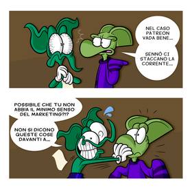 Read Just a Cartoon - Italian Version  42 Page 3 in Italian