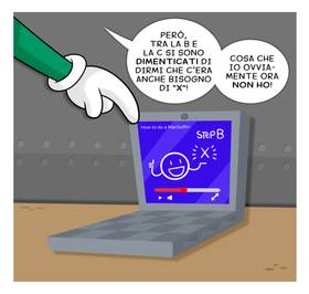 Read Just a Cartoon - Italian Version  45 Page 5 in Italian