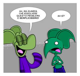 Read Just a Cartoon - Italian Version  45 Page 7 in Italian