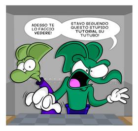 Read Just a Cartoon - Italian Version  45 Page 3 in Italian