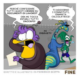 Read Just a Cartoon - Italian Version  47 Page 7 in Italian