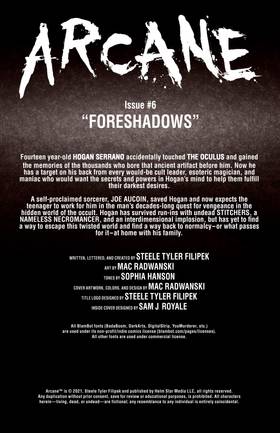 Read Arcane  6 Page 2 in English