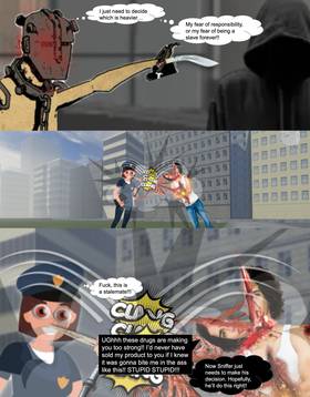 Read GUN LEGS MAN  22 Page 3 in English