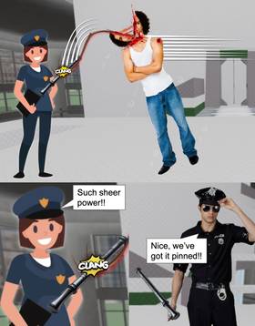 Read GUN LEGS MAN  21 Page 2 in English