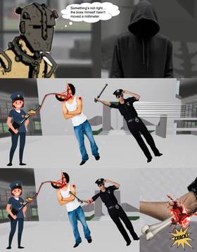 Read GUN LEGS MAN  21 Page 3 in English