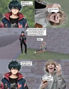 Read GUN LEGS MAN  25 Page 3 in English