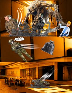 Read GUN LEGS MAN  7 Page 8 in English
