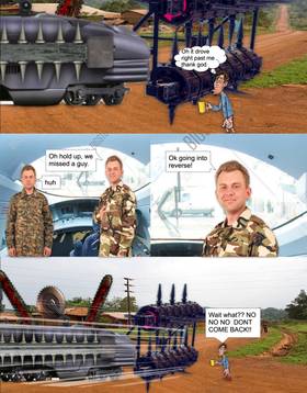 Read GUN LEGS MAN  8 Page 4 in English