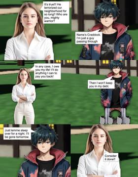 Read GUN LEGS MAN  10 Page 3 in English