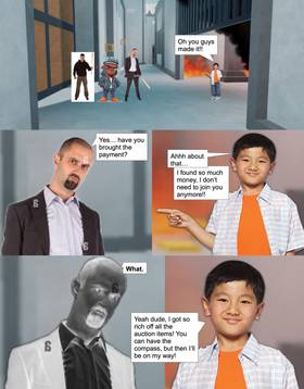 Read GUN LEGS MAN  12 Page 3 in English