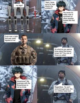 Read GUN LEGS MAN  5 Page 5 in English