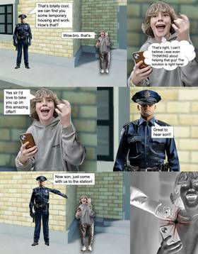 Read GUN LEGS MAN  15 Page 3 in English