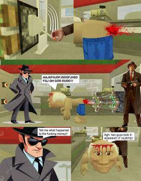 Read GUN LEGS MAN  18 Page 2 in English