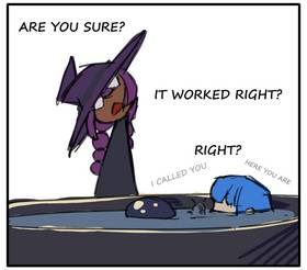 Read Life's weekly Antics of The Black Magic Witch and Friends  5 Page 4 in English