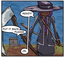 Read Life's weekly Antics of The Black Magic Witch and Friends  8 Page 4 in English