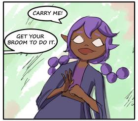 Read Life's weekly Antics of The Black Magic Witch and Friends  15 Page 2 in English