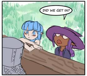 Read Life's weekly Antics of The Black Magic Witch and Friends  16 Page 1 in English