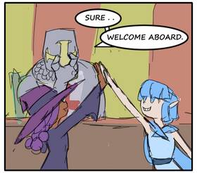 Read Life's weekly Antics of The Black Magic Witch and Friends  16 Page 4 in English