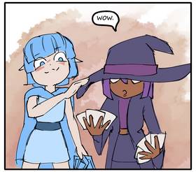 Read Life's weekly Antics of The Black Magic Witch and Friends  23 Page 3 in English