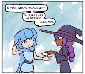 Read Life's weekly Antics of The Black Magic Witch and Friends  24 Page 2 in English