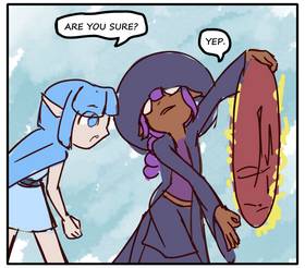 Read Life's weekly Antics of The Black Magic Witch and Friends  24 Page 4 in English