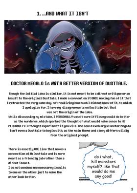 Read Doctor Megalo-An Undertale AU  25 Page 4 in English