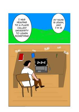 Read Empty world, New life  1 Page 3 in English