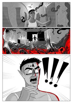 Read Kalvai Out of Hell! ACT 2: Devil's Gunpowder  11 Page 3 in English