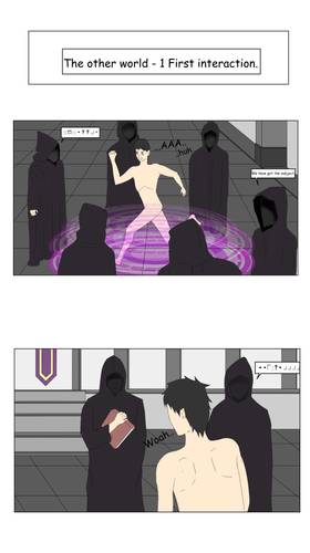 Read A commoner's destiny -  isekaied to another world without any abilities.  1 Page 10 in English
