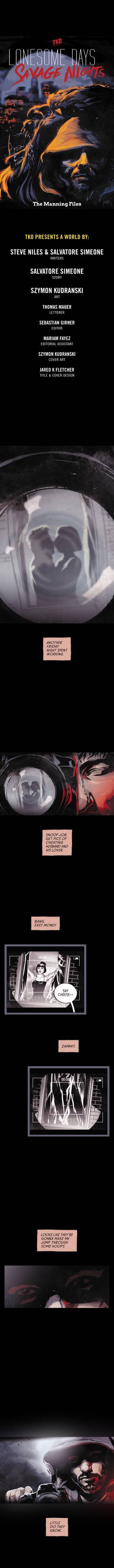 Read Lonesome Days, Savage Nights (Toons)  1 Page 3 in English