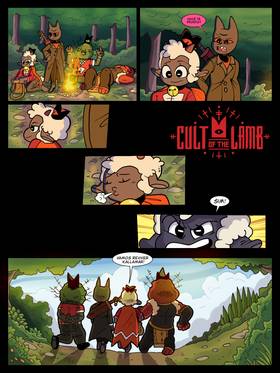 Read Cult of the Lamb - Heart shine AU  1 Page 2 in Brazilian Portuguese