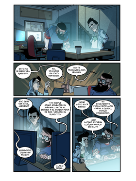 Read Adventures of a System Admin  6 Page 2 in Spanish
