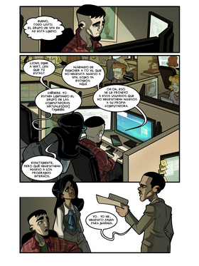 Read Adventures of a System Admin  6 Page 9 in Spanish