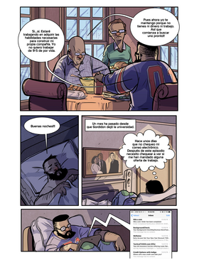 Read Adventures of a System Admin  1 Page 4 in Spanish