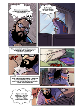 Read Adventures of a System Admin  1 Page 7 in Spanish
