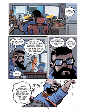 Read Adventures of a System Admin  5 Page 6 in English