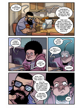 Read Adventures of a System Admin  5 Page 8 in English