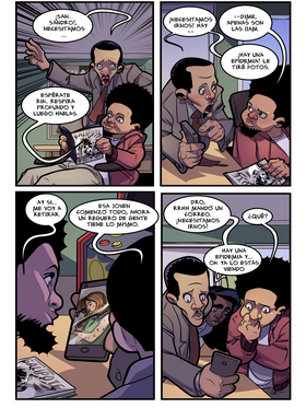 Read Adventures of a System Admin  5 Page 4 in Spanish