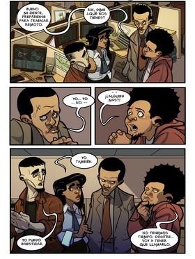 Read Adventures of a System Admin  5 Page 5 in Spanish