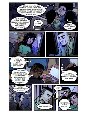 Read Adventures of a System Admin  3 Page 7 in Spanish